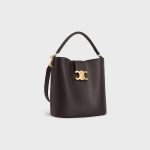 MEDIUM LOUISE BAG IN SMOOTH CALFSKIN EBONY - Image 2